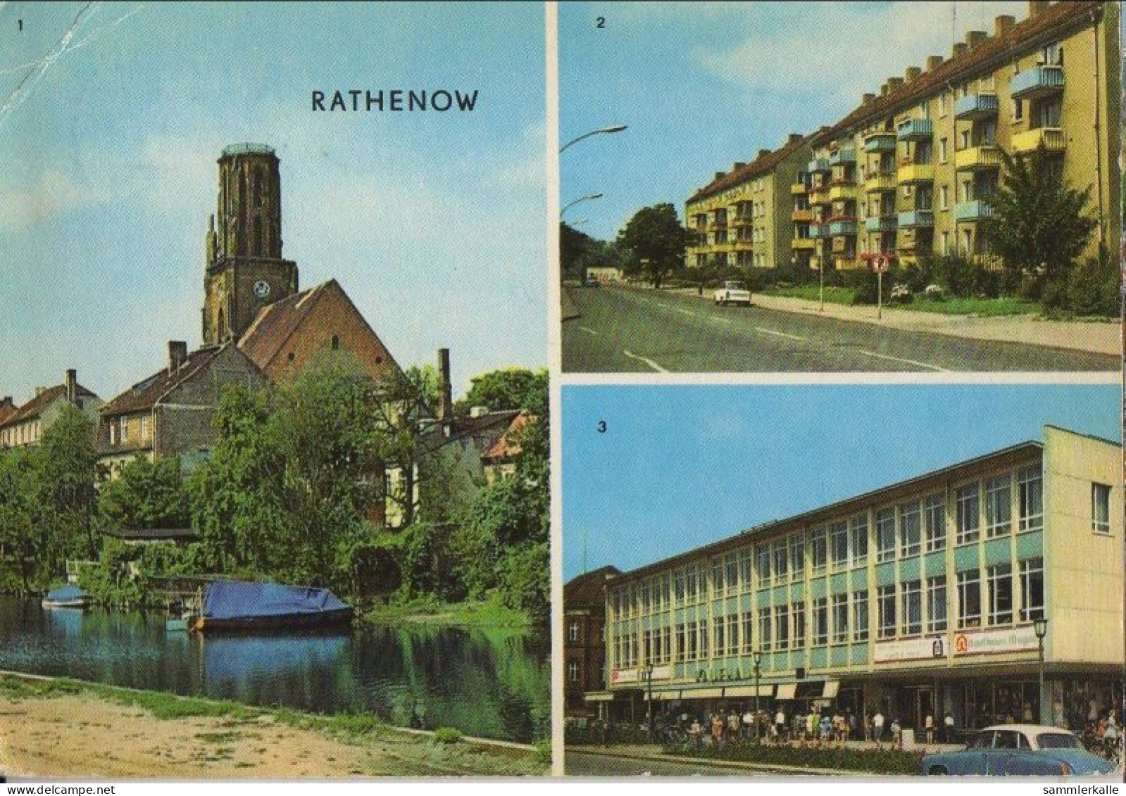 34801 - Rathenow - U.a. Leninallee - 1971 - Rathenow