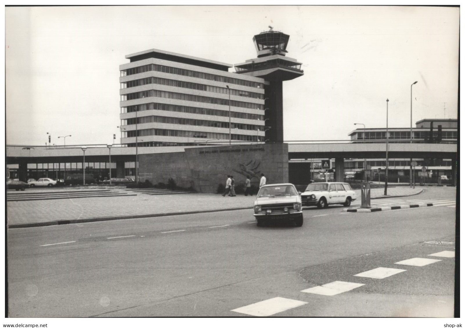 C5811/ Flughafen Schipohl Amsterdam Foto 21 X 15 Cm 80er Jahre - Autres & Non Classés