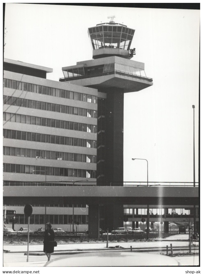 C5822/ Flughafen Schipohl Amsterdam Foto 21 X 16 Cm 80er Jahre - Andere & Zonder Classificatie