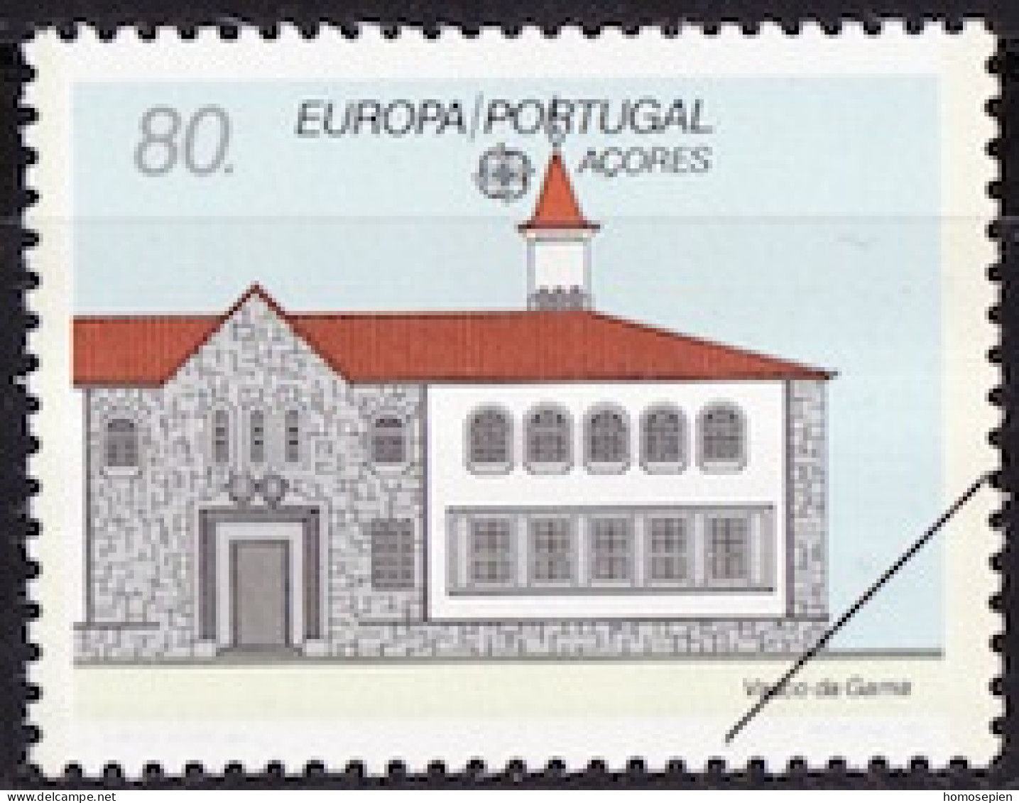 Europa CEPT 1990 Açores - Azores - Azoren - Portugal Y&T N°SP399 - Michel N°MT409 *** - 80e EUROPA - Spécimen - 1990