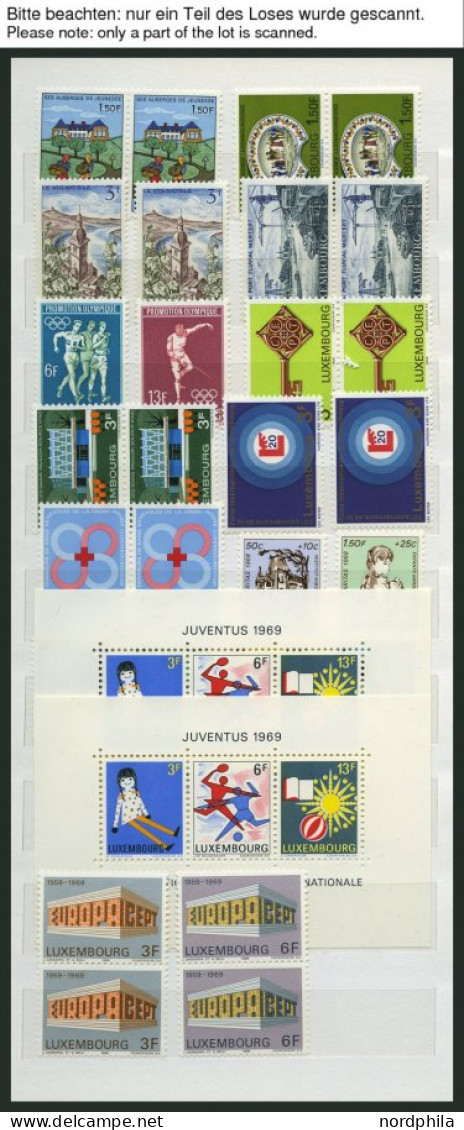 SAMMLUNGEN, LOTS **, 1958-73, Kleine Partie, Meist 2x, Pracht, Mi. 120.- - Collezioni