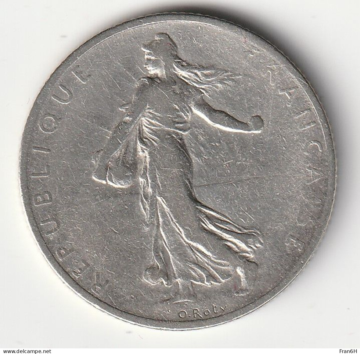 Semeuse 2 Franc Argent 1899 - Silver - - 2 Francs