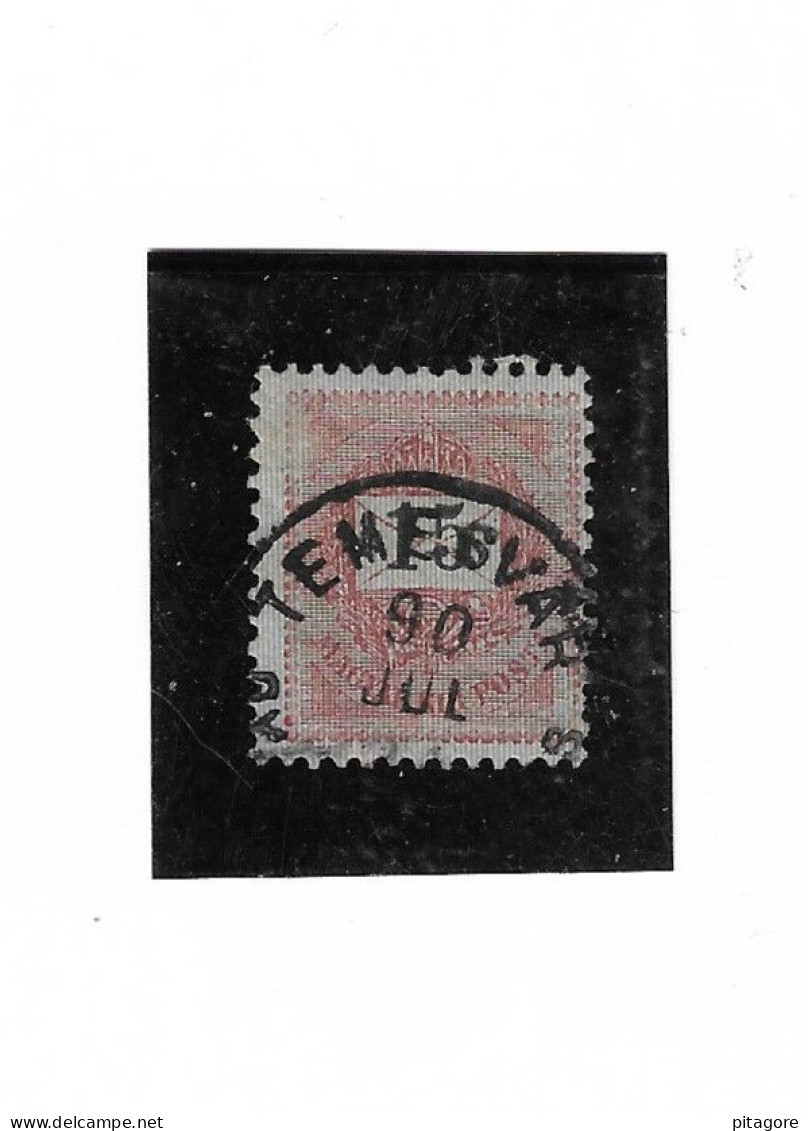 Beau Timbre De Hongrie, Belle Oblitération (Temesvar ) N:  30 (A),  Dentelé 12 ()1888-98 - Periódicos