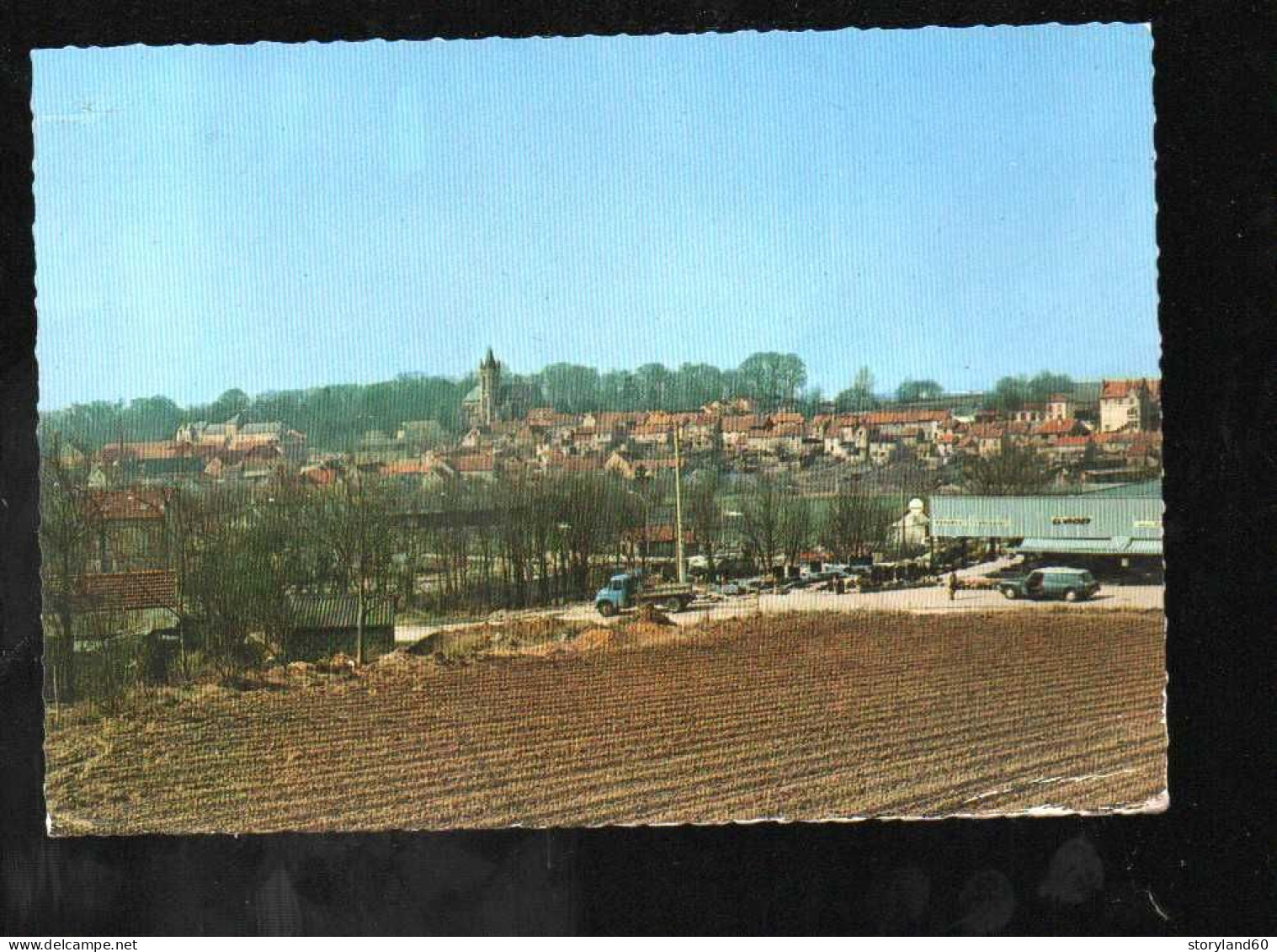 Cpm Le Vieux Village De Goussainville , Camion, Ds Break, Monuments Funéraires - Goussainville