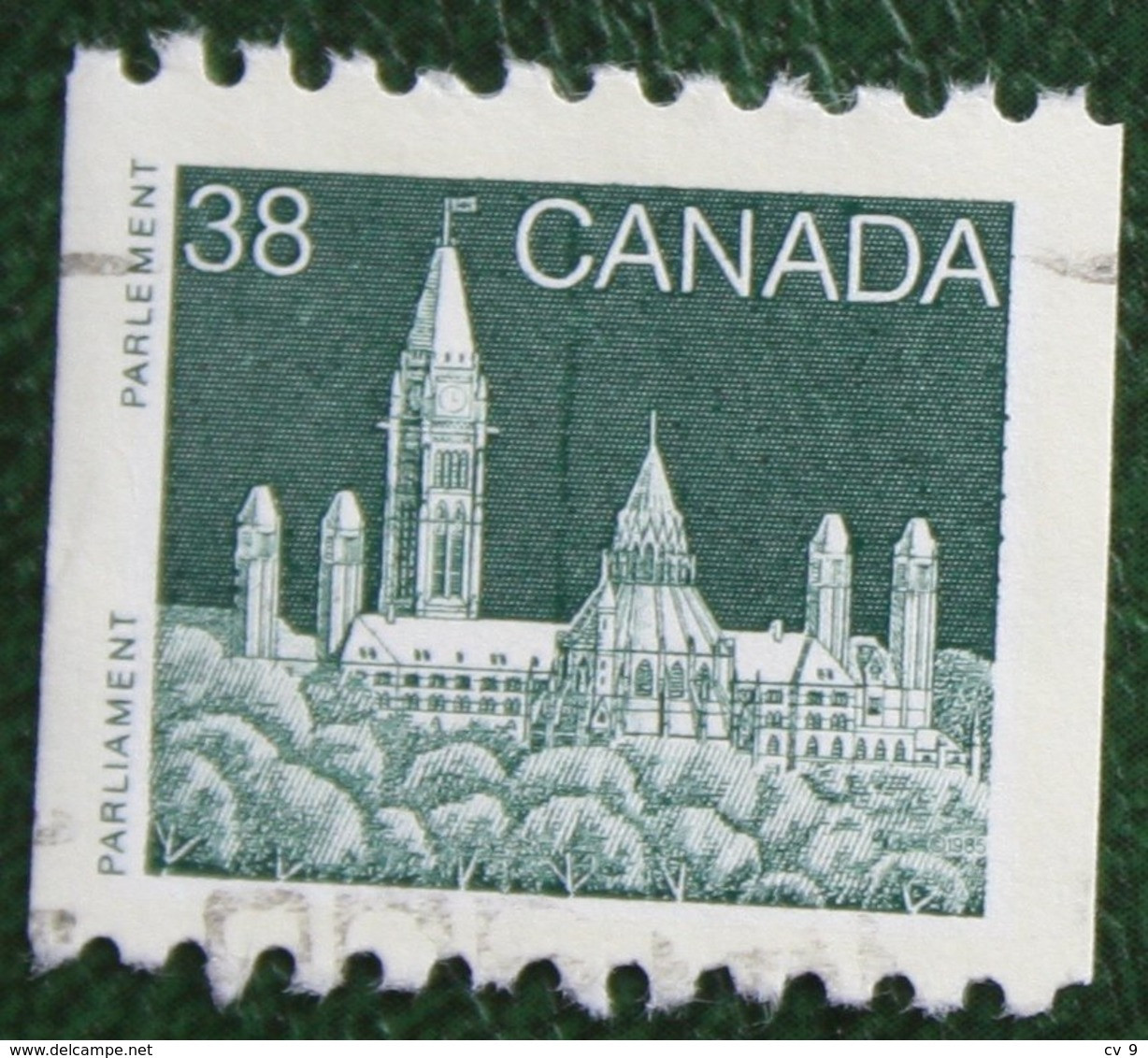 38c PARLIAMENT PARLEMENT 1989 (Mi 1123 YT - SG -) Used Gebruikt Oblitere CANADA KANADA - Used Stamps