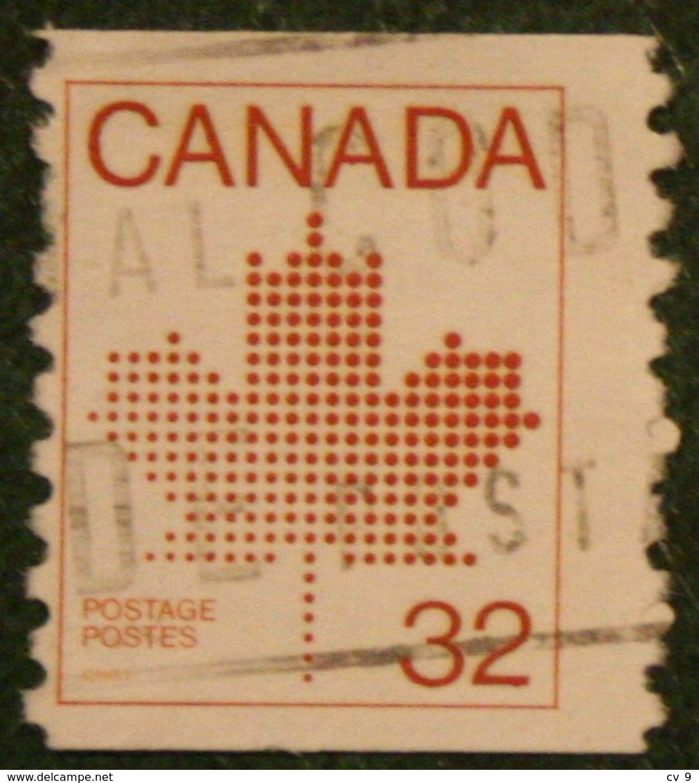 32c Maple Leaf 1983 (Mi 864 864E  YT -) Used Gebruikt Oblitere CANADA KANADA - Gebruikt