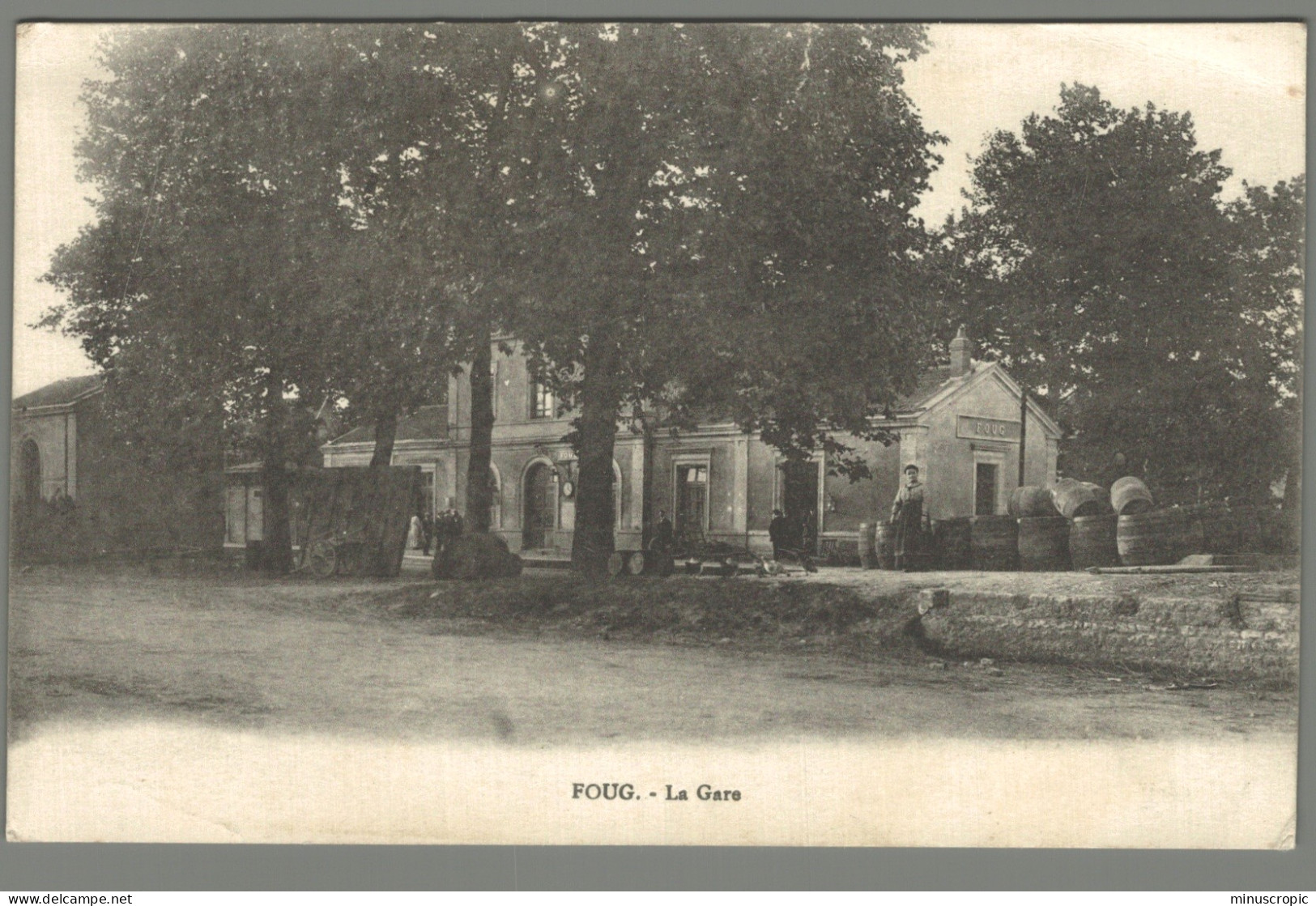 CPA 54 - Foug - La Gare - Foug