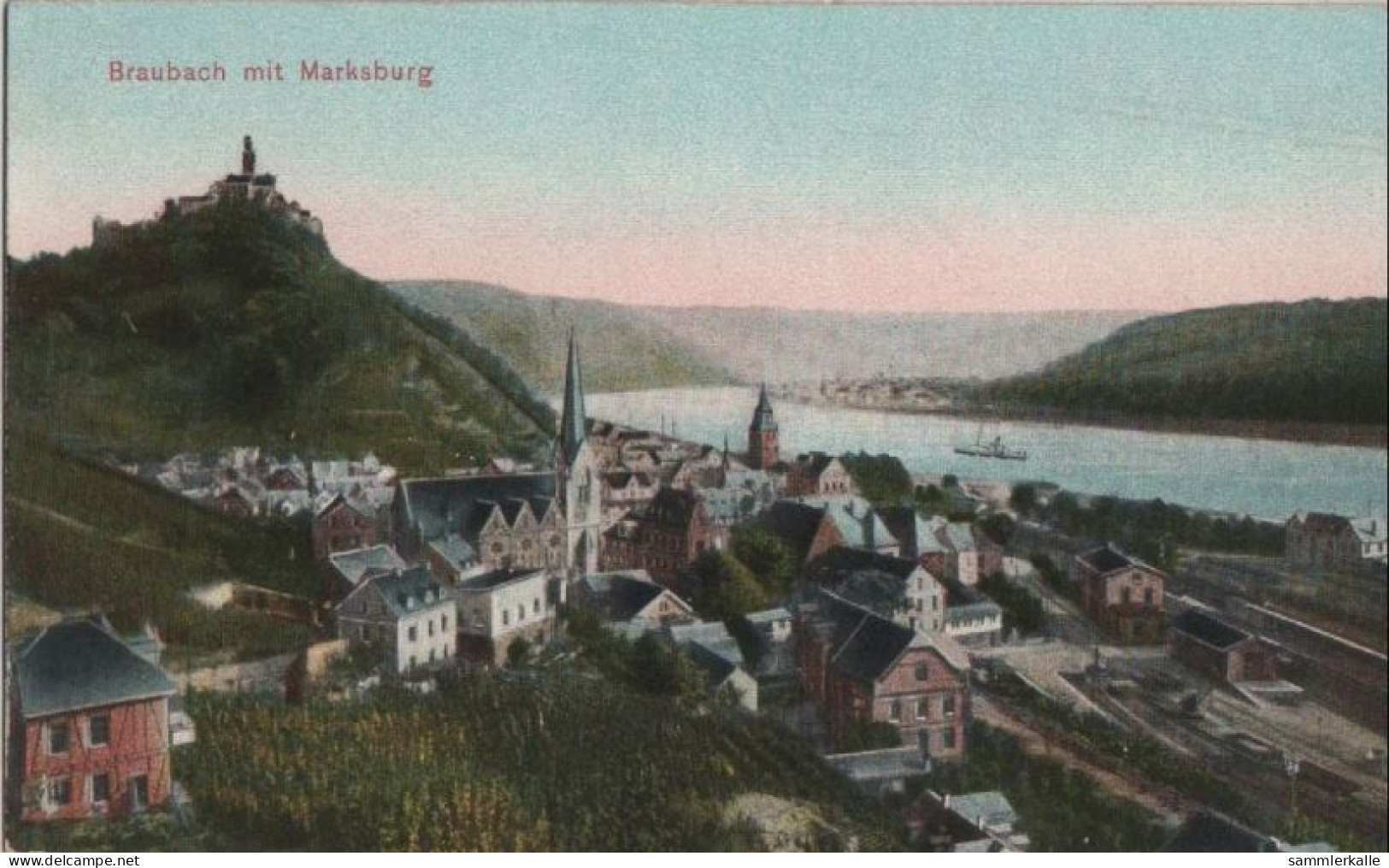 94772 - Braubach - Mit Marksburg - Ca. 1920 - Braubach