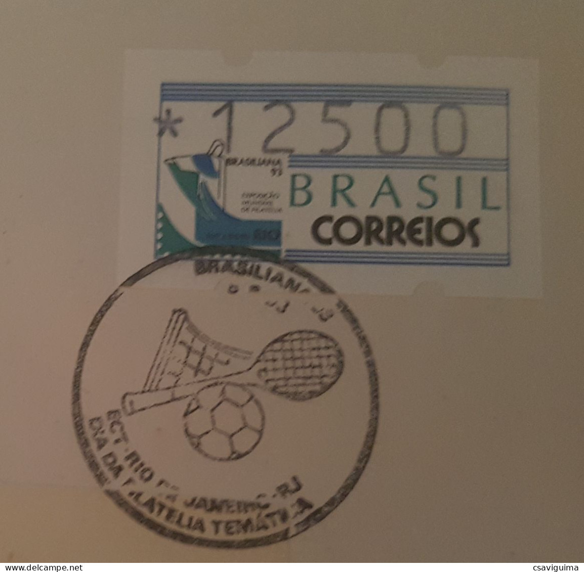 Brasil (Brazil) - 1993 - Postal Label (ATM) - Yv 3B - Affrancature Meccaniche/Frama