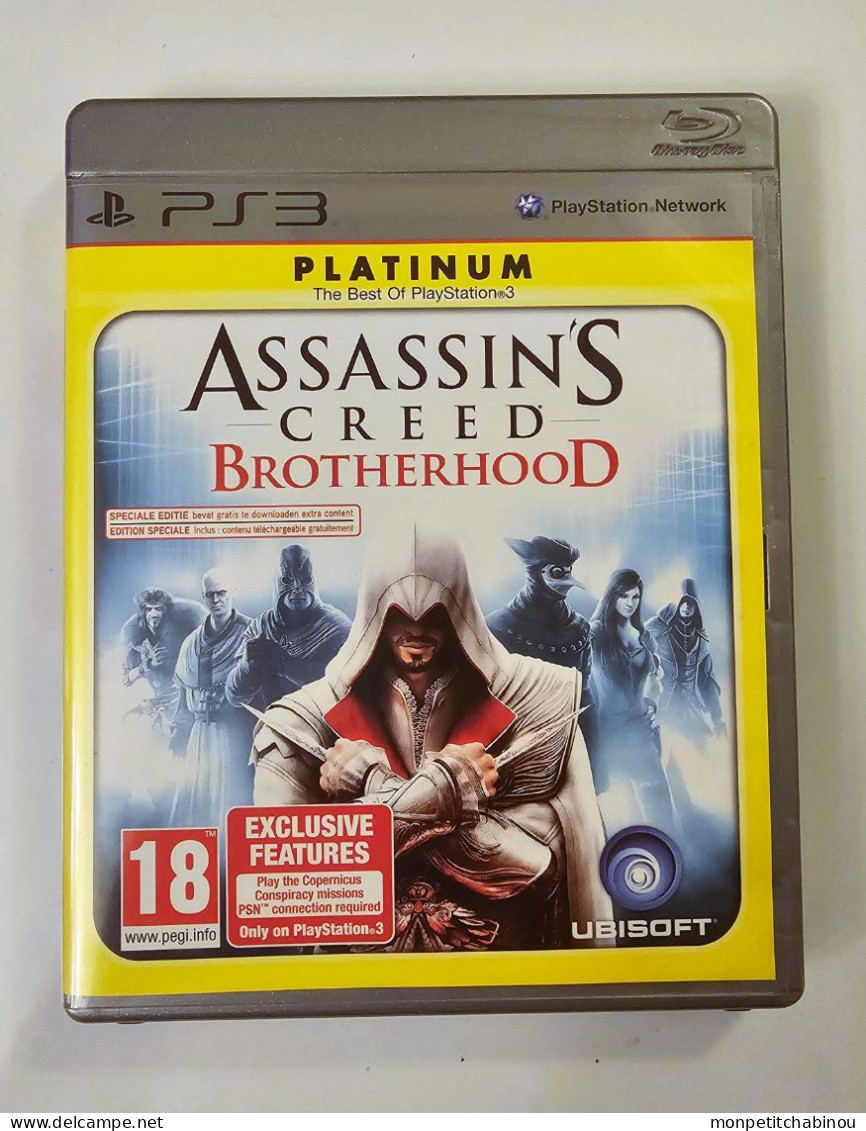 Jeu Vidéo PS3 : ASSASSIN'S CREED - BROTHERHOOD (PLATINUM) - PS3