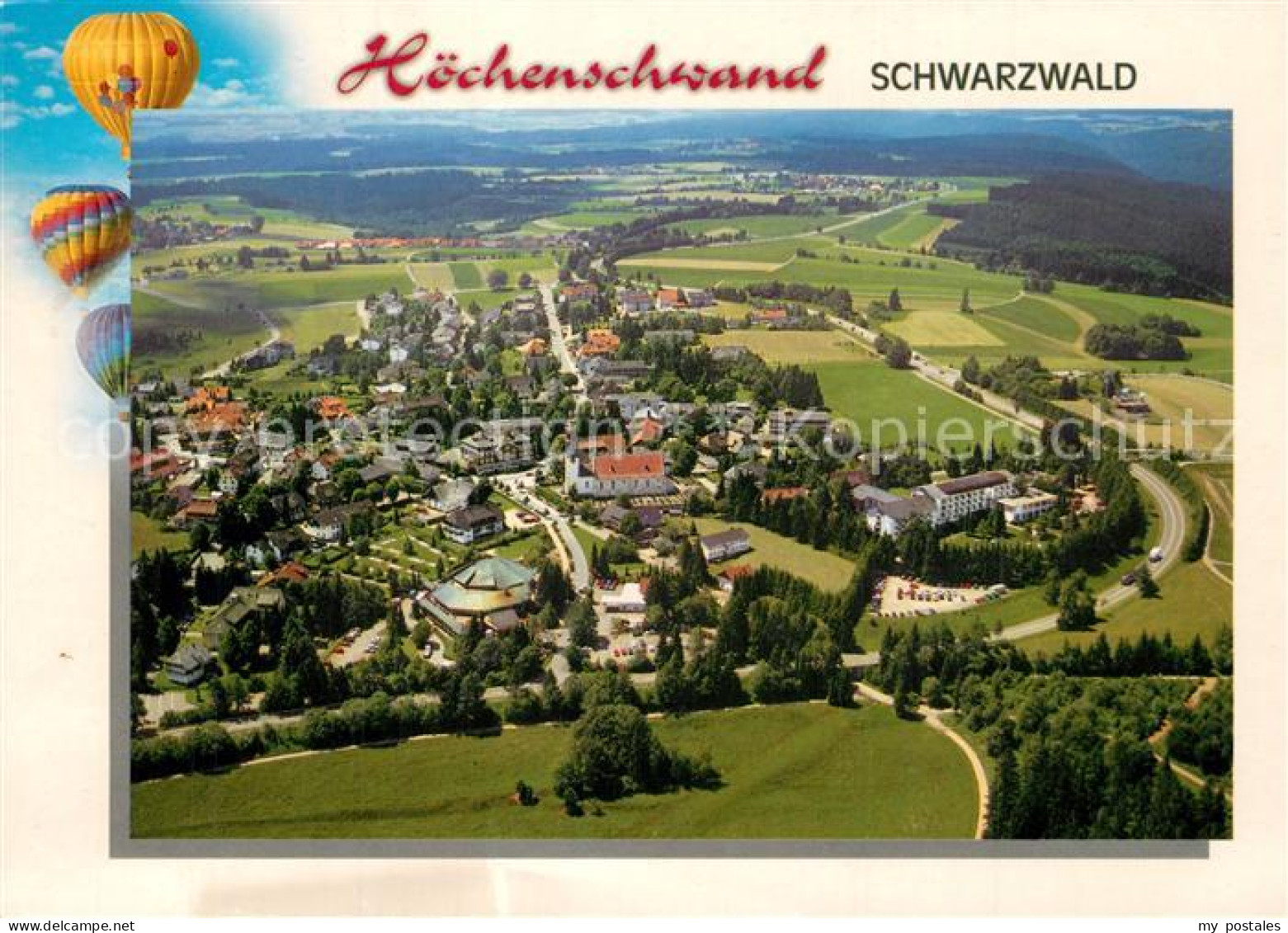 73540538 Hoechenschwand Fliegeraufnahme Hoechenschwand - Hoechenschwand
