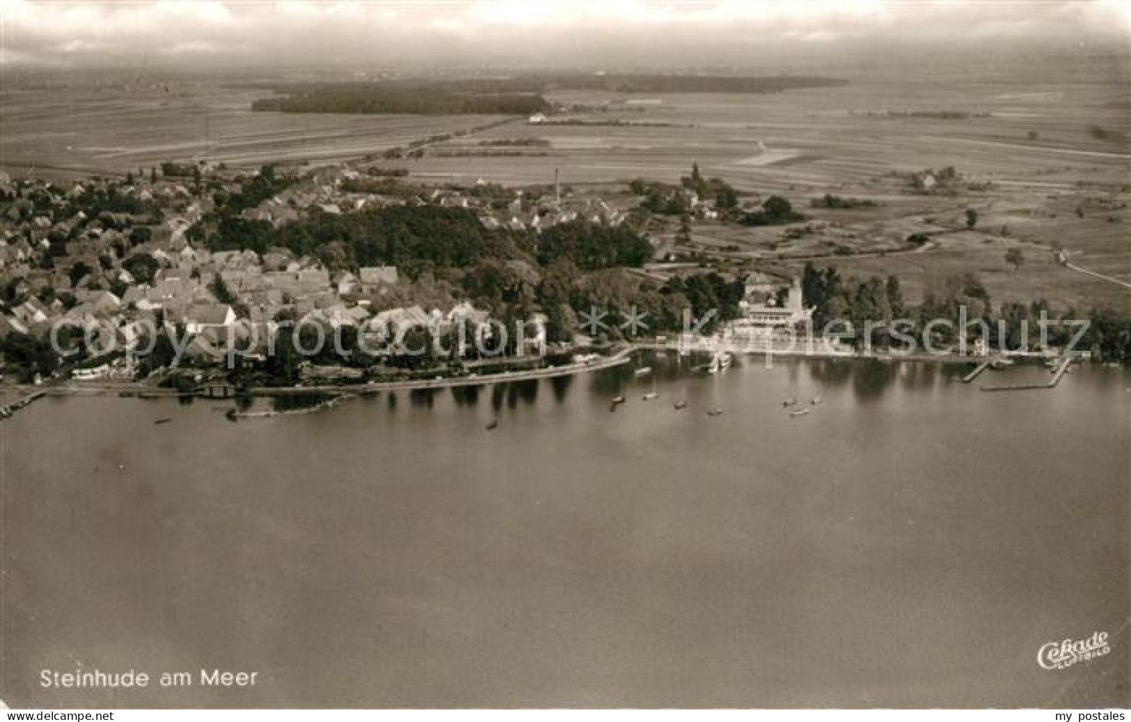 73540330 Steinhude Fliegeraufnahme Strandhotel  Steinhude - Steinhude