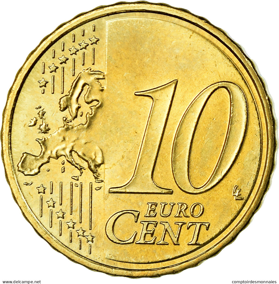 Espagne, 10 Euro Cent, Sagrada Familia, 2010, Colorised, SUP, Laiton, KM:1147 - Spagna