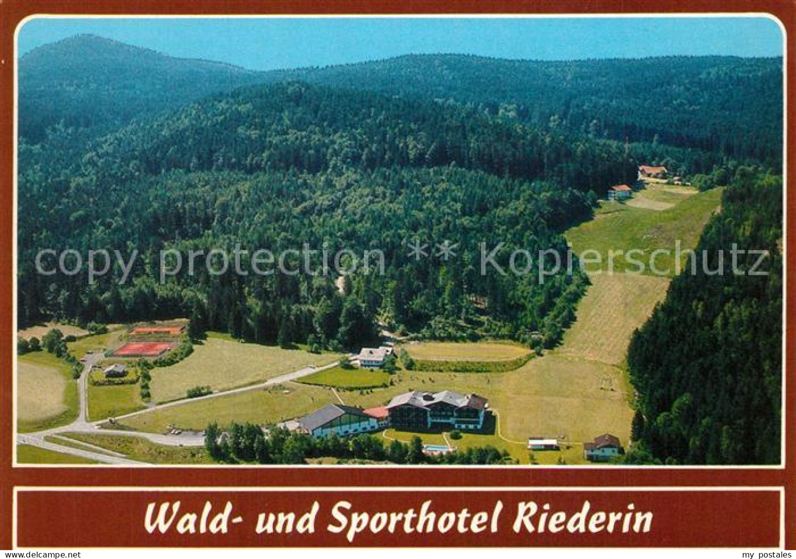 73540287 Bodenmais Wald Und Sporthotel Riederin Fliegeraufnahme Bodenmais - Bodenmais