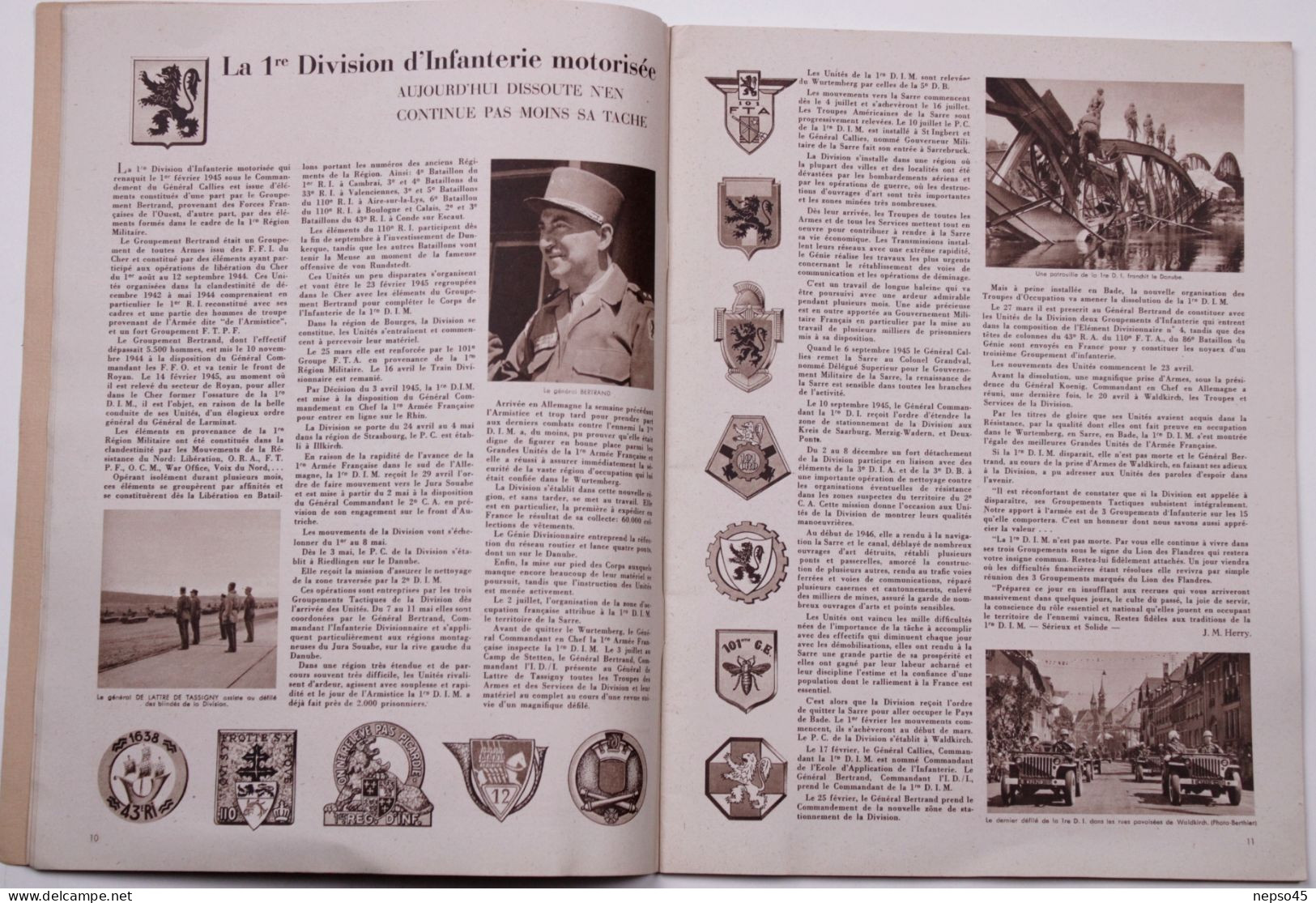 Revue D'Information Des Troupes Françaises D'Occupation En Allemagne.Anniversaire Capitulation Du Reich à Baden-Baden. - Francés