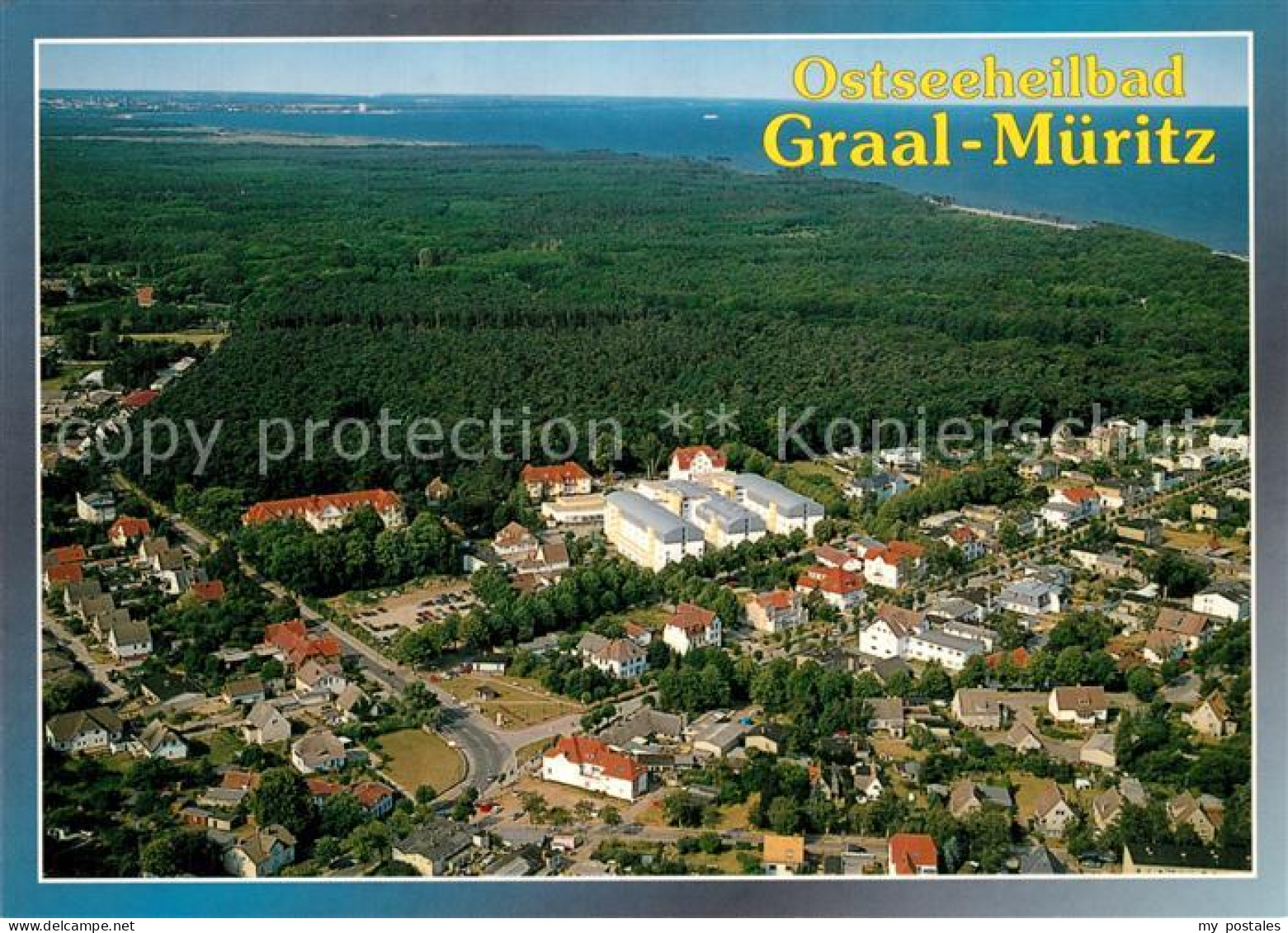 73540220 Graal-Mueritz Ostseebad Fliegeraufnahme Graal-Mueritz Ostseebad - Graal-Müritz