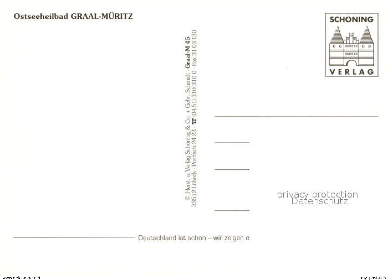 73540220 Graal-Mueritz Ostseebad Fliegeraufnahme Graal-Mueritz Ostseebad - Graal-Müritz