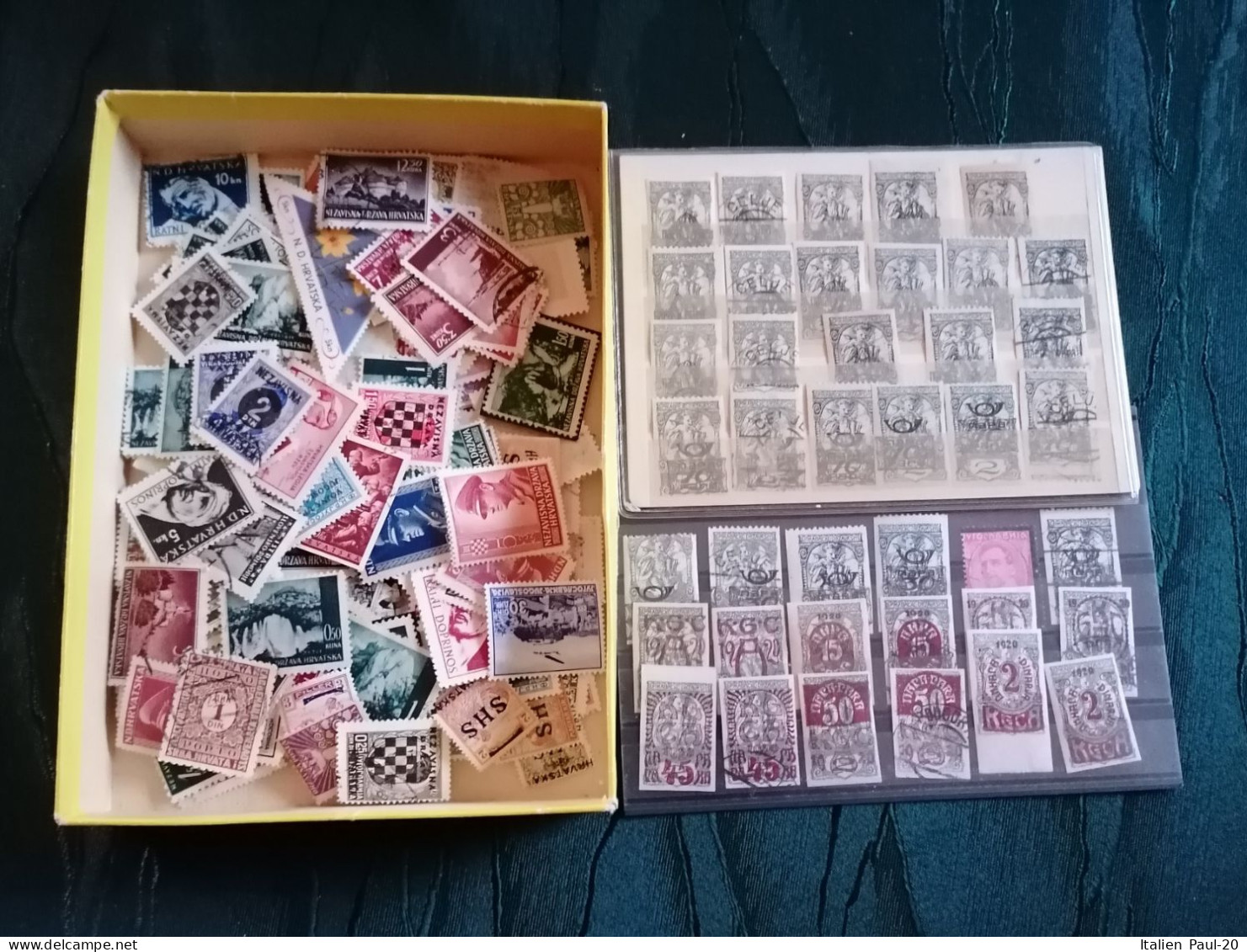 Jugoslawien/Kroatien - Selt./Lot Diverser Marken Von Alt Bis Ca. 1980 - Ca. 300 G! - Used Stamps