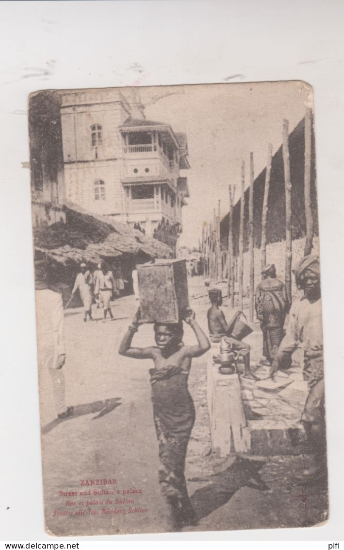 ZANZIBAR    Street And Sultan - Tansania