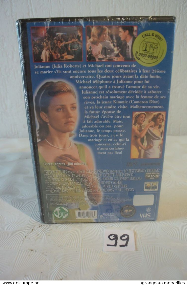 C99 DVD Le Mariage De Mon Meilleurs Ami - Romanticismo