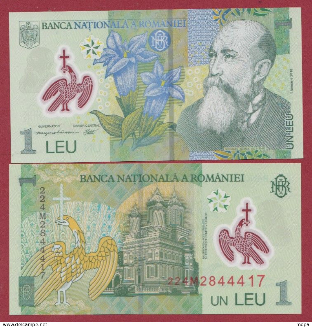 Roumanie --1 Leu --- 2018 ---UNC--(289) - Romania