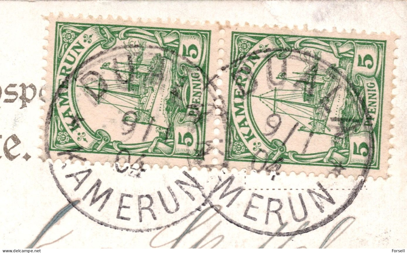 Eingeborene Beim Trocknen Von Cacao (Nice Cancellation On German Stamp: "Duala" 1904, Sent To Norway) - Ehemalige Dt. Kolonien