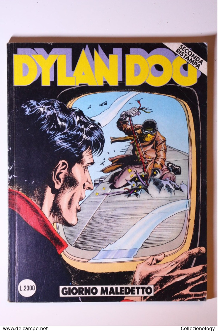 FUMETTO DYLAN DOG N.21 GIORNO MALEDETTO SECONDA RISTAMPA ORIGINALE 1993 BONELLI EDITORE - Dylan Dog