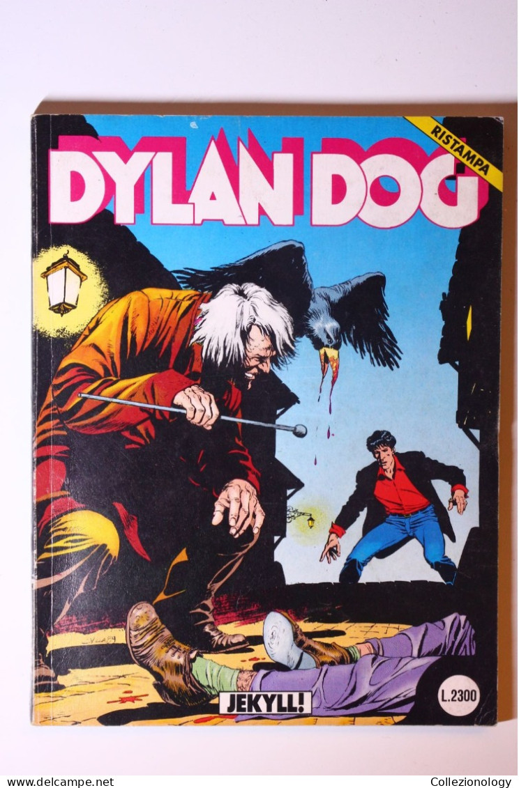 FUMETTO DYLAN DOG N.33 JEKYLL! PRIMA RISTAMPA ORIGINALE 1992 BONELLI EDITORE - Dylan Dog