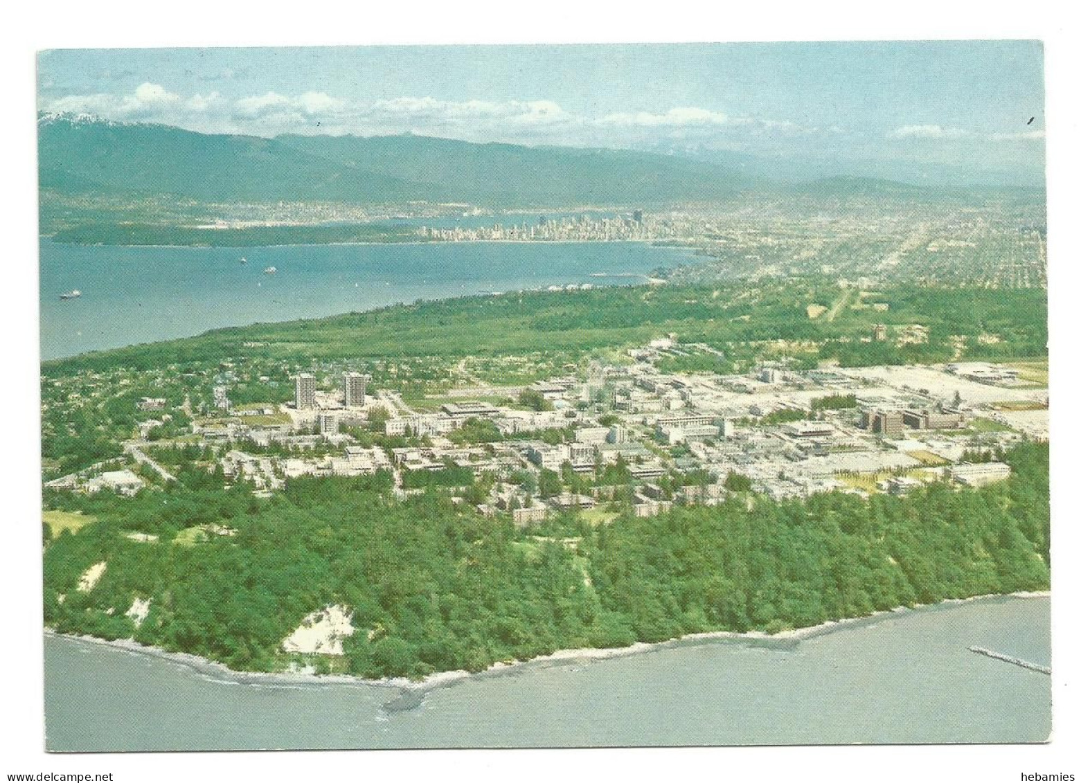 UNIVERSITY Of BRITISH COLUMBIA AERIAL - Vancouver , British Columbia - CANADA - - Vancouver