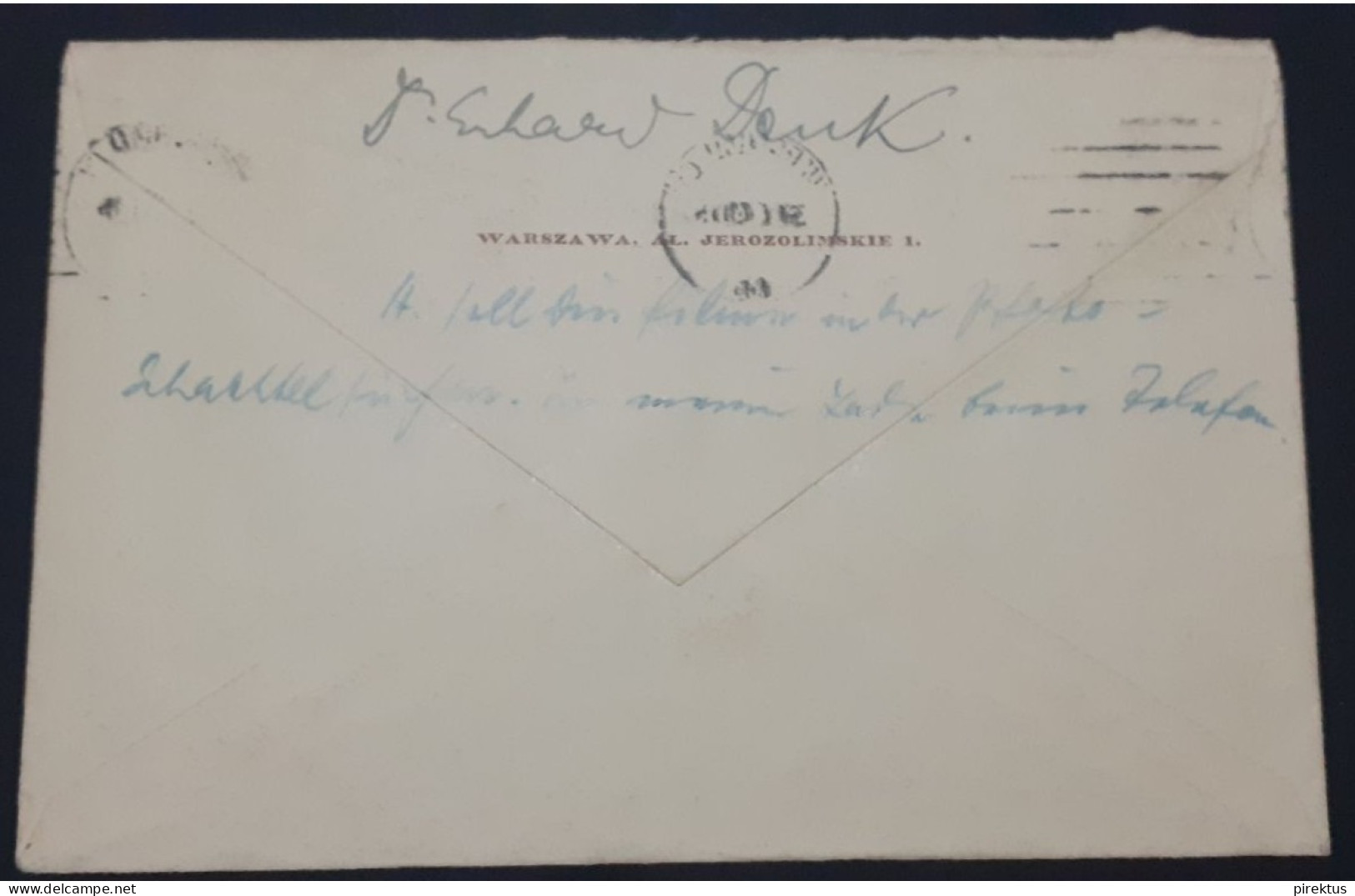 Poland 1940 Post Cancel Cover - Generalregierung