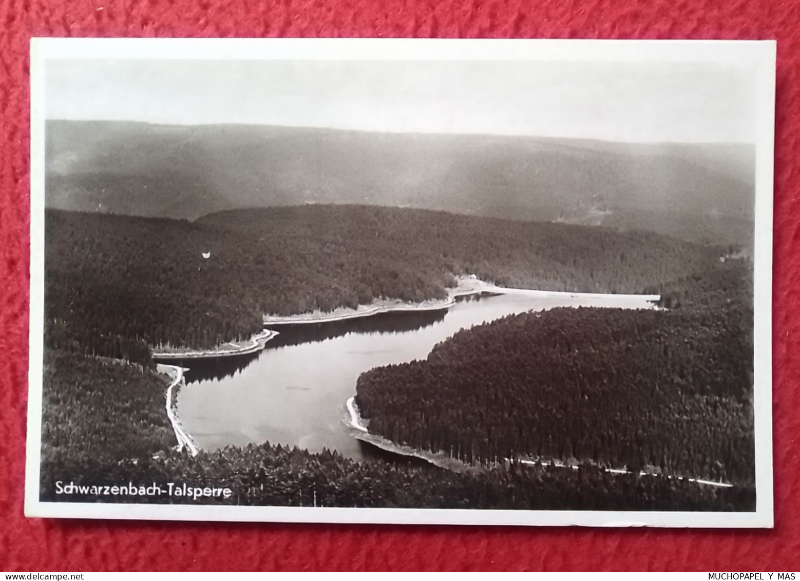 ANTIGUA POSTAL POST CARD SCHWARZENBACH-TALSPERRE FORBACH ALEMANIA GERMANY DEUTSCHLAND...VER FOTOS..GERMANIA...POSTKARTE. - Forbach