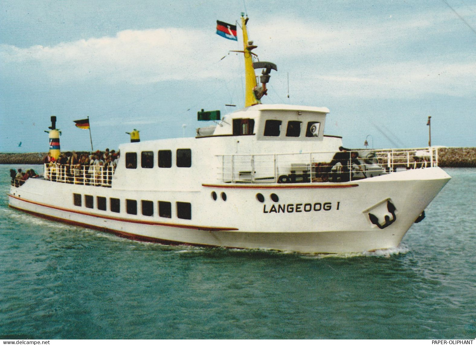 FÄHRE / Ferry / Traversier, "LANGEOOG I" - Ferries