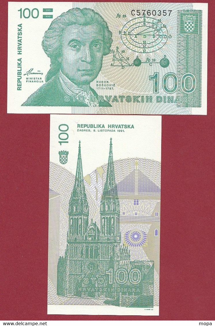 Croatie  100 Dinara  2018 ---UNC --(266) - Croatia