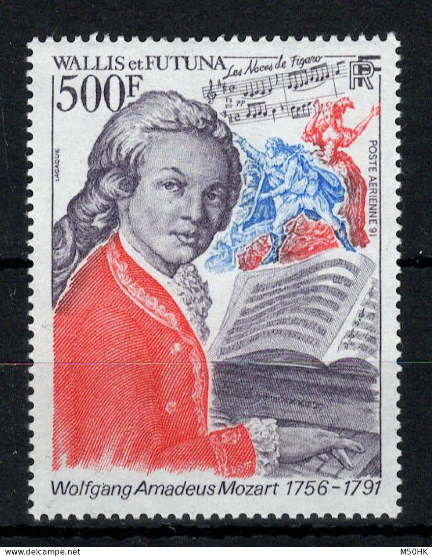 Wallis & Futuna - YV PA 172 N** MNH Luxe , Mozart - Nuevos