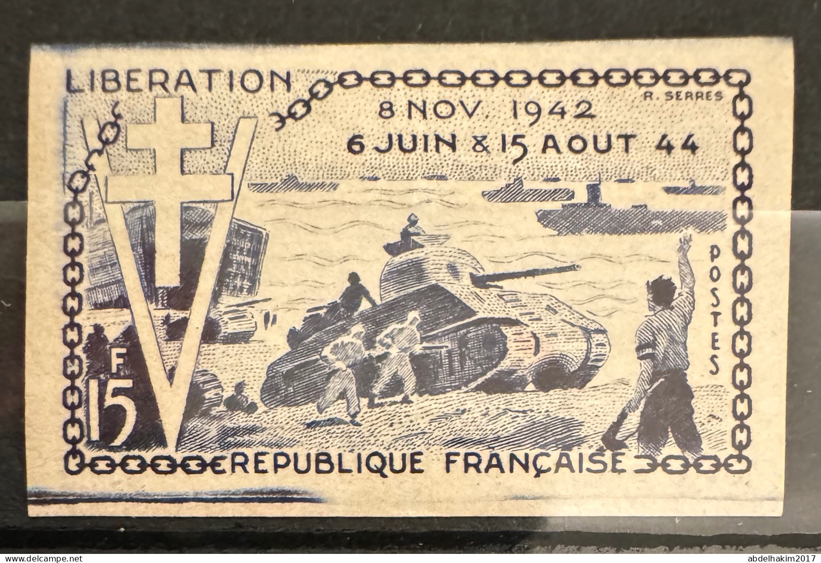 France, Essai De Couleur YT983 Neuf Anniversaire De La Libération - Farbtests 1945-…