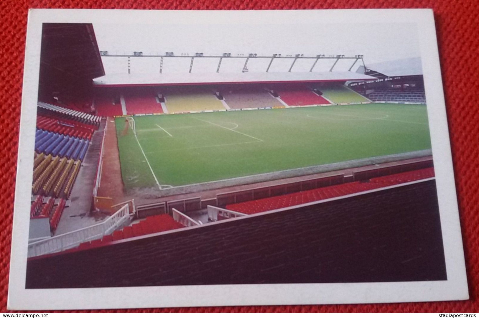 Liverpool FC Anfield Road Stadium Cartolina Stadio Postcard Stadion AK Carte Postale Stade Estadio - Fussball