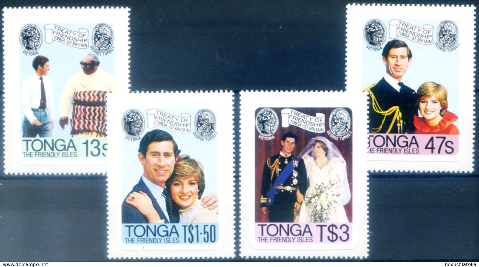 Famiglia Reale 1981. - Tonga (1970-...)