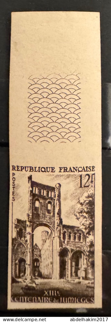 France, Essai De Couleur YT985 Neuf L’Abbaye De Jumièges - Color Proofs 1945-…