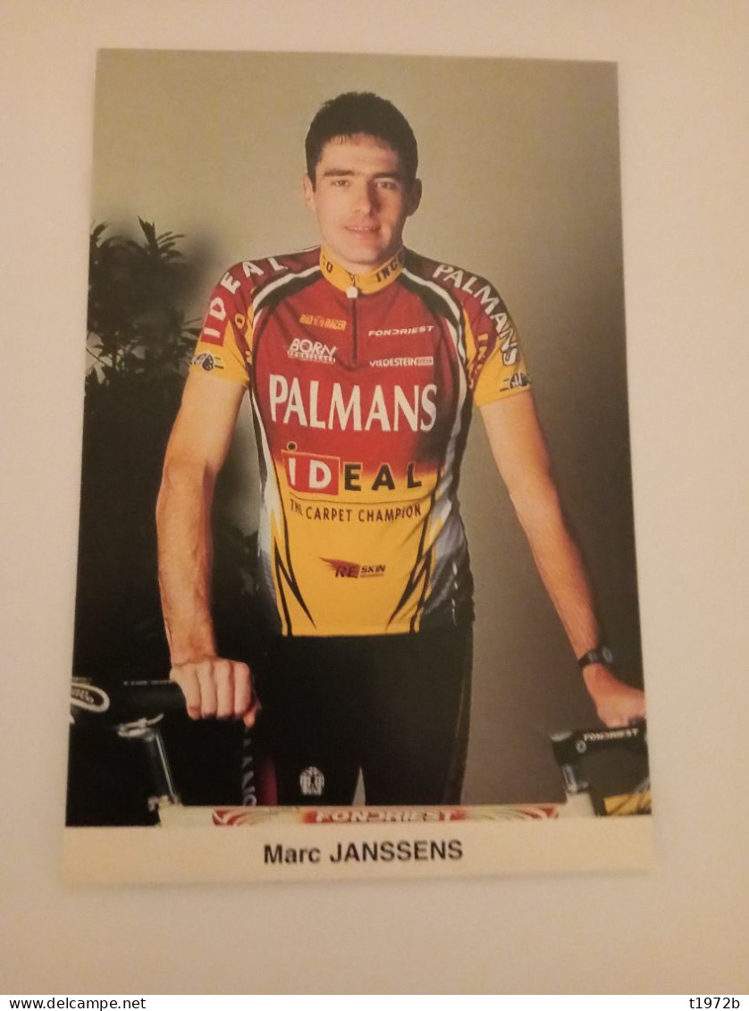 Cyclisme Cycling Ciclismo Ciclista Wielrennen Radfahren JANSSENS MARC (cyclocross Palmans-Ideal 2000) - Radsport