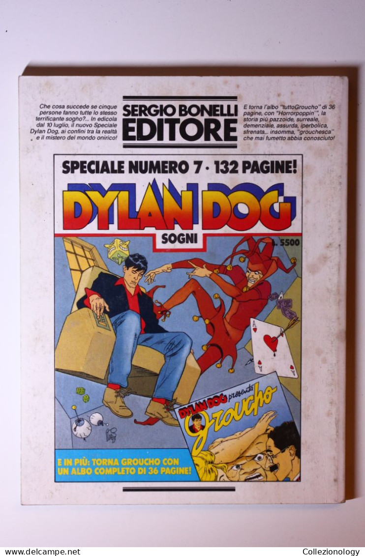 FUMETTO DYLAN DOG N.48 HORROR PARADISE PRIMA RISTAMPA ORIGINALE 1993 BONELLI EDITORE - Dylan Dog