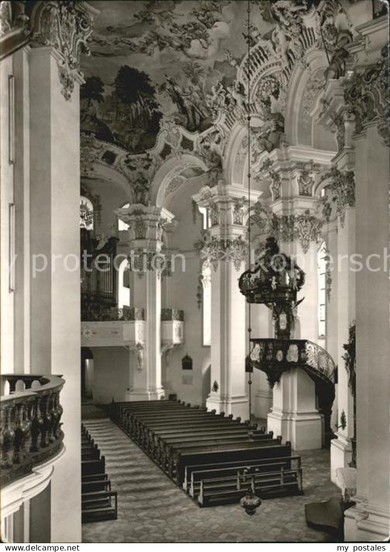 72404998 Steinhausen Bad Schussenried Wallfahrtskirche Barock Fresken Steinhause - Bad Schussenried