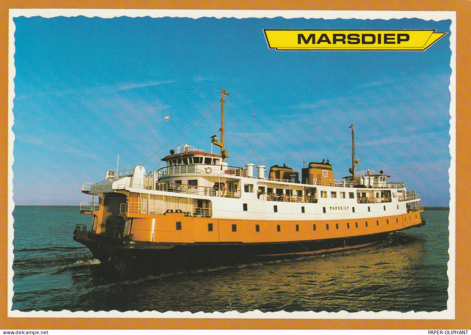 FÄHRE / Ferry / Traversier, "MARSDIEP", Den Helder - Texel - Ferries