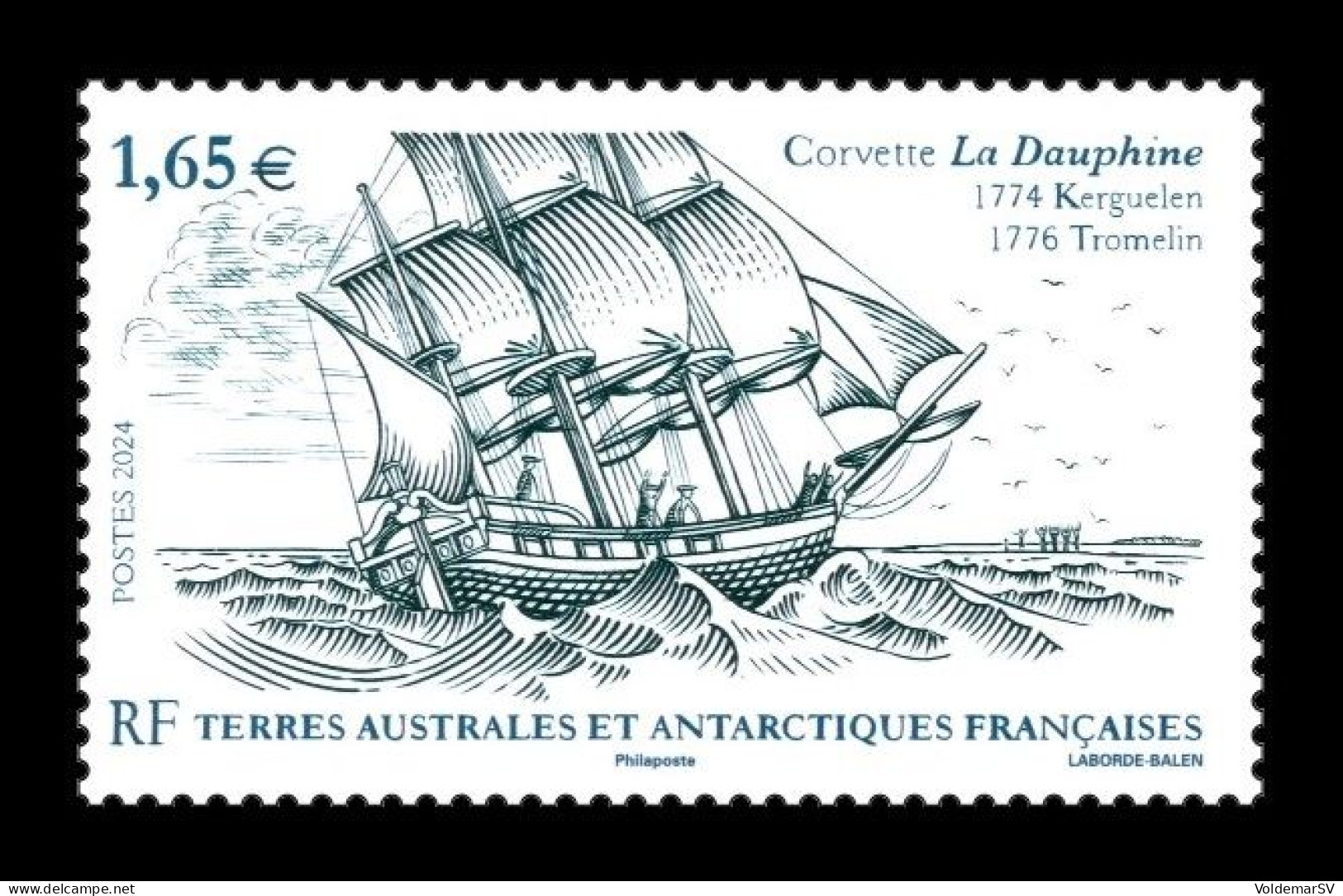 TAAF 2024 Mih. 1205 Ship Dauphine MNH ** - Neufs