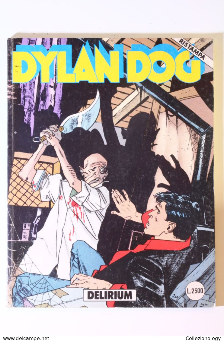 FUMETTO DYLAN DOG N.54 DELIRIUM PRIMA RISTAMPA ORIGINALE 1994 BONELLI EDITORE - Dylan Dog