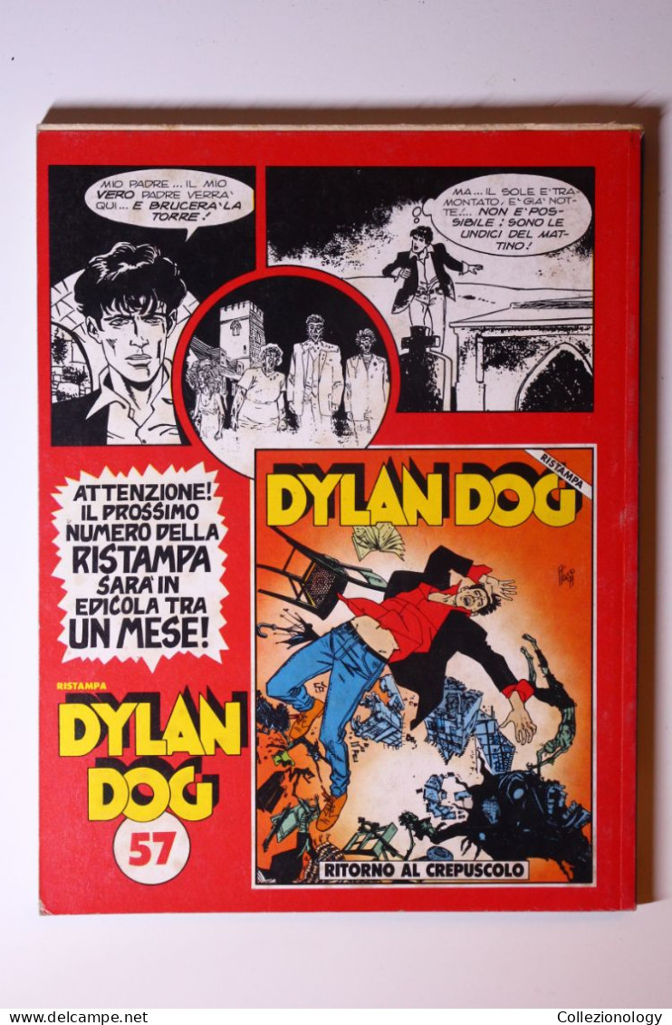 FUMETTO DYLAN DOG N.56 OMBRE PRIMA RISTAMPA ORIGINALE 1994 BONELLI EDITORE - Dylan Dog