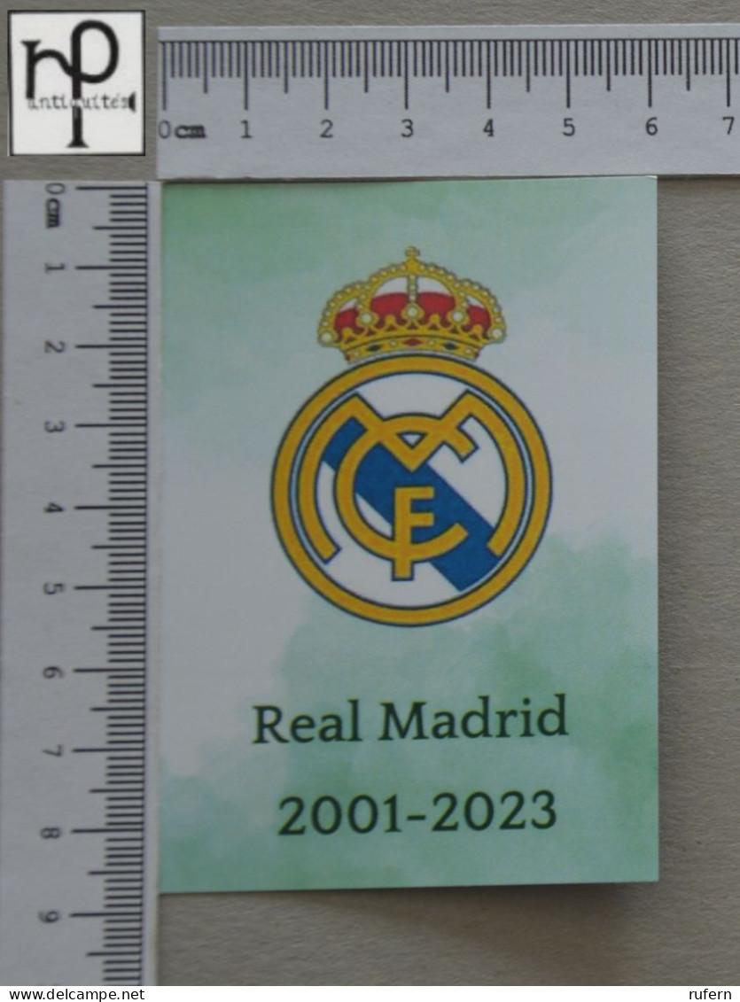 CALENDARS  - REAL MADRID - 2023 - 2 SCANS  - (Nº58565) - Tamaño Pequeño : 2001-...