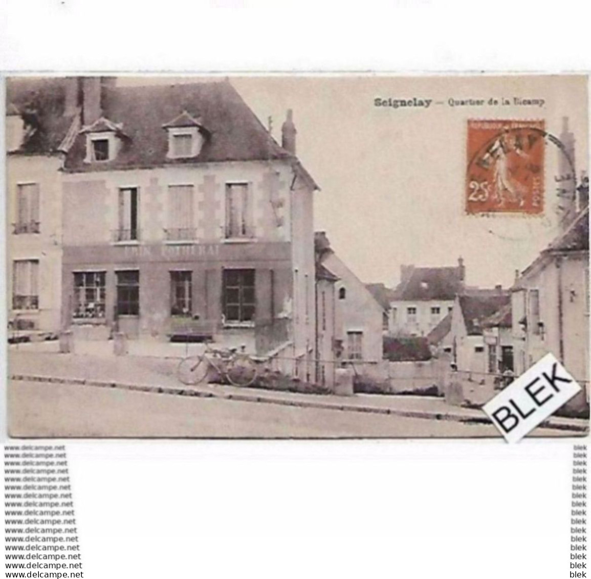 89 . Yonne . Seignelay : Quartier De La Bicamp . - Seignelay