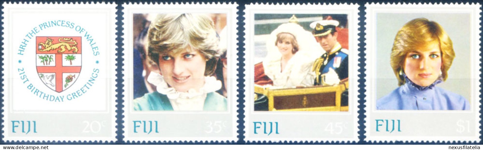 Famiglia Reale 1982. - Fiji (1970-...)