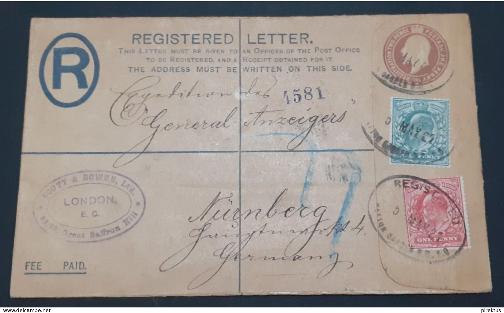 Great Britain 1902 Cover - Lettres & Documents