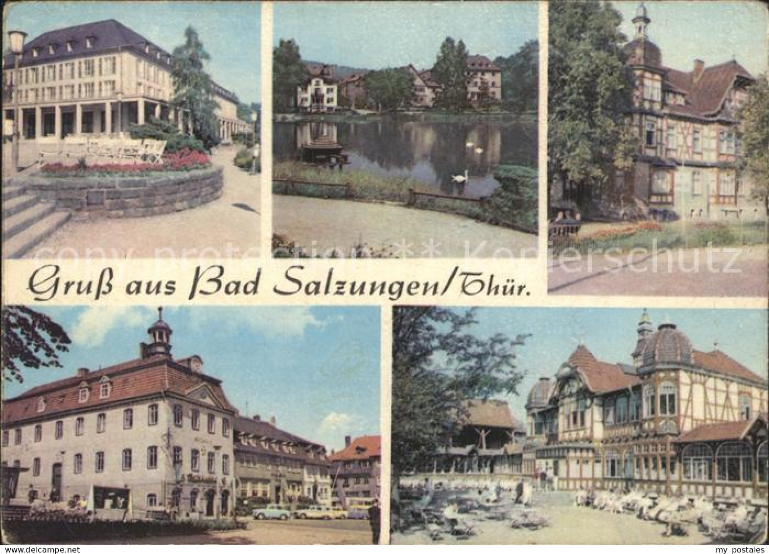 72403152 Bad Salzungen Kurhaus Burgsee Markt Klubhaus Bad Salzungen - Bad Salzungen